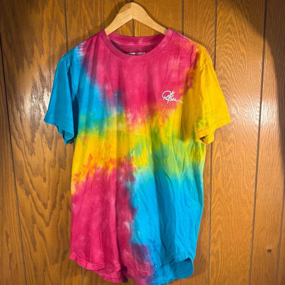 Young & Reckless Tie-Dye Graphic T-Shirt Large